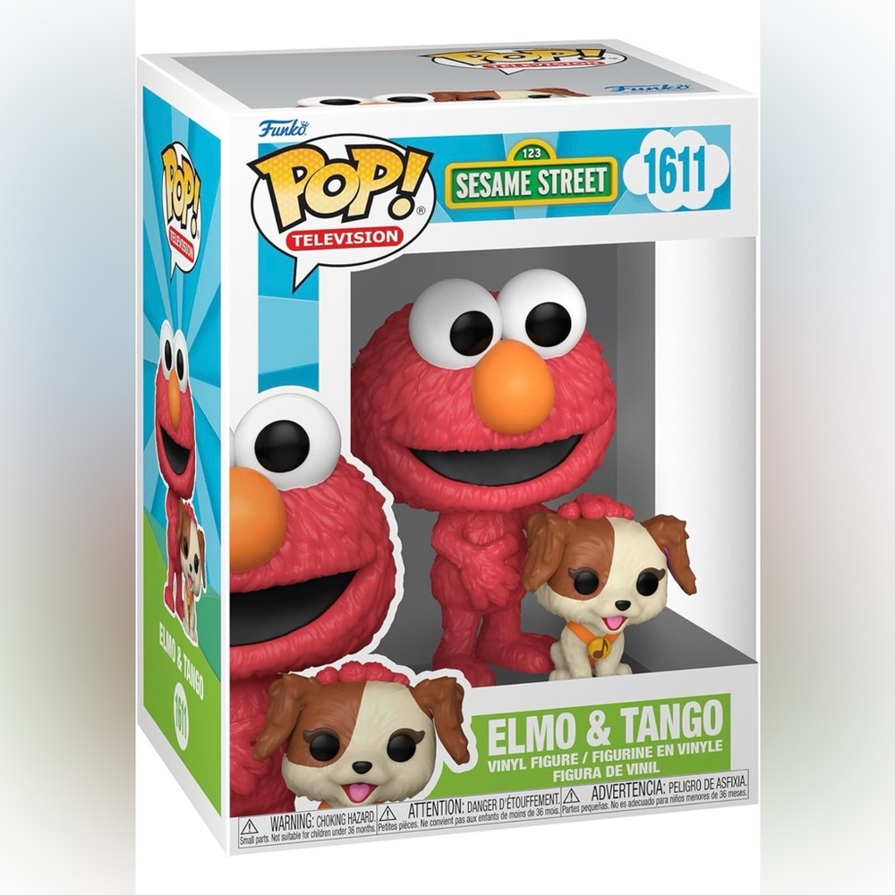 Funko Pop Television #1611 Sesame Street Elmo Brand New
